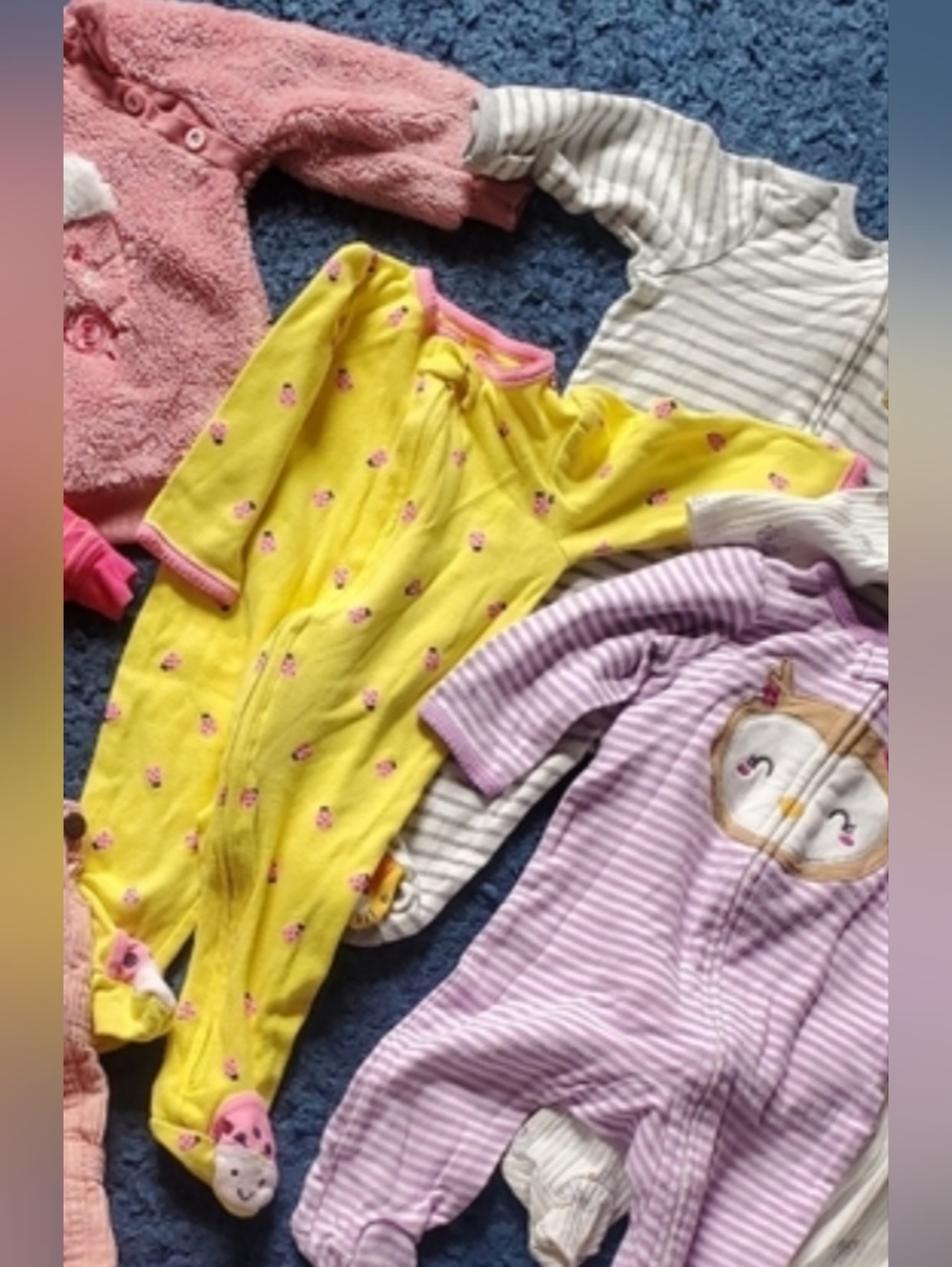 Carter's Baby Girl 3-6M One Piece Bundle Of 5pc